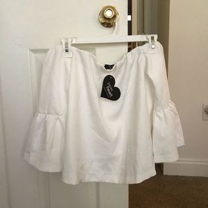 Off the shoulder top